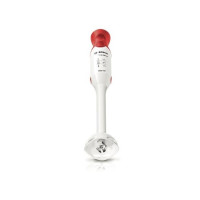 Produktbild för Bosch ErgoMixx MSM64010 - handmixer - vit/röd