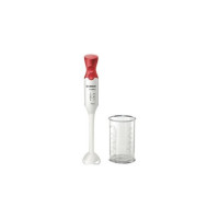 Produktbild för Bosch ErgoMixx MSM64010 - handmixer - vit/röd