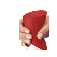 Produktbild för Bosch ErgoMixx MSM64010 - handmixer - vit/röd