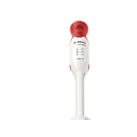 Produktbild för Bosch ErgoMixx MSM64010 - handmixer - vit/röd