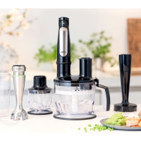 Produktbild för Braun Multiquick 7 MQ 7087X - handmixer - "high-end"-svart/borstat rostfritt stål