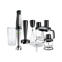 Produktbild för Braun Multiquick 7 MQ 7087X - handmixer - "high-end"-svart/borstat rostfritt stål