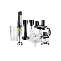 Produktbild för Braun Multiquick 7 MQ 7087X - handmixer - "high-end"-svart/borstat rostfritt stål