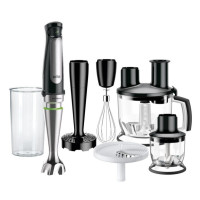 Produktbild för Braun Multiquick 7 MQ 7087X - handmixer - "high-end"-svart/borstat rostfritt stål
