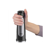 Produktbild för Braun Multiquick 7 MQ 7087X - handmixer - "high-end"-svart/borstat rostfritt stål