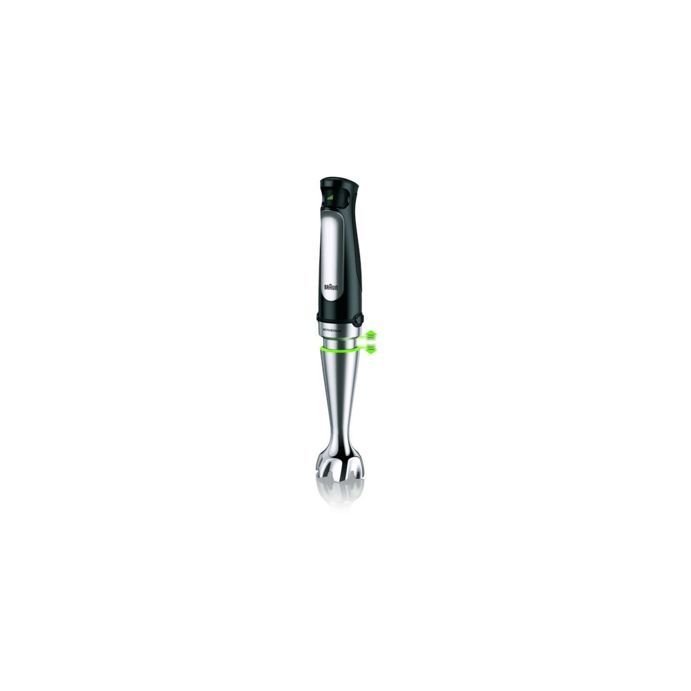 Produktbild för Braun Multiquick 7 MQ 7087X - handmixer - "high-end"-svart/borstat rostfritt stål