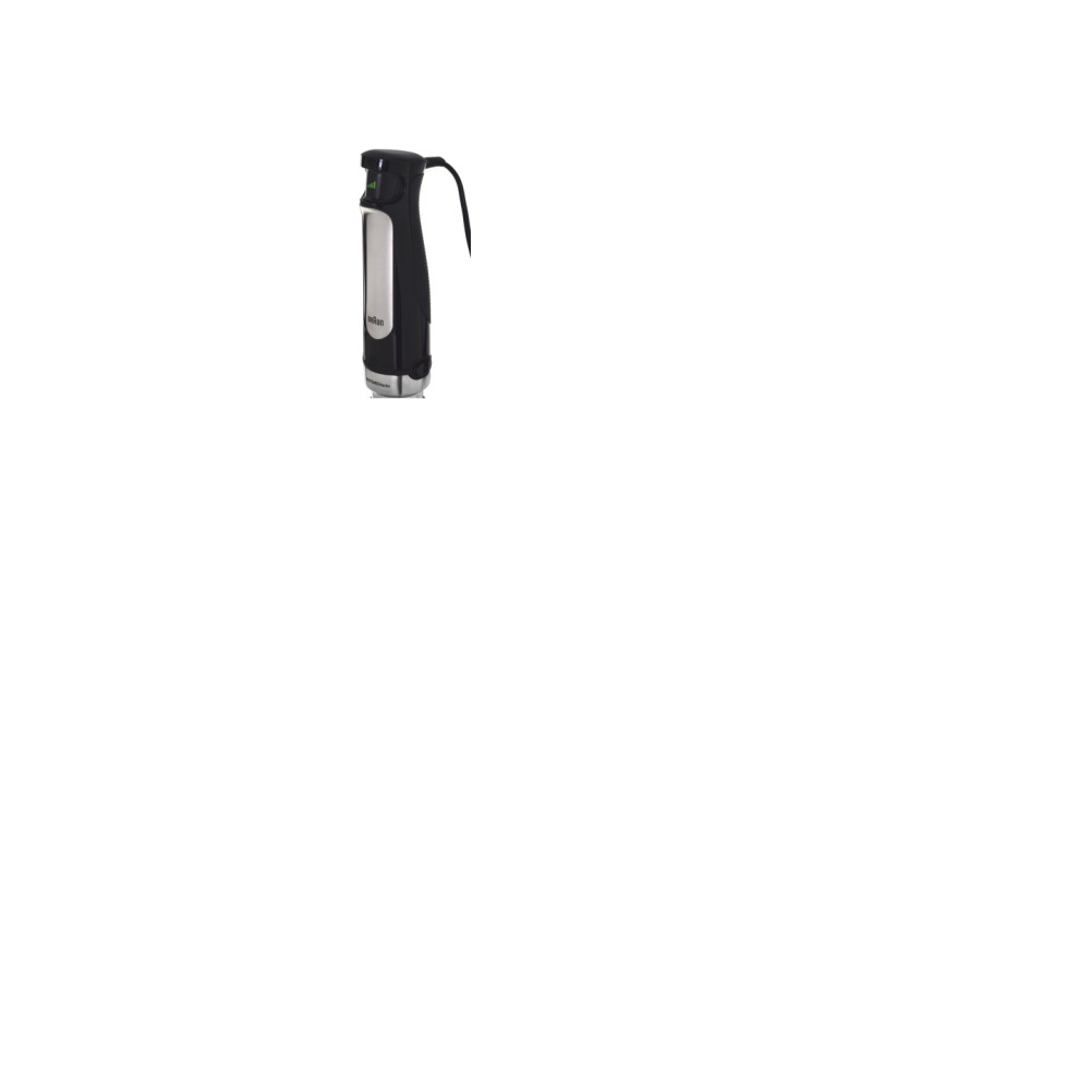 Produktbild för Braun Multiquick 7 MQ 7087X - handmixer - "high-end"-svart/borstat rostfritt stål