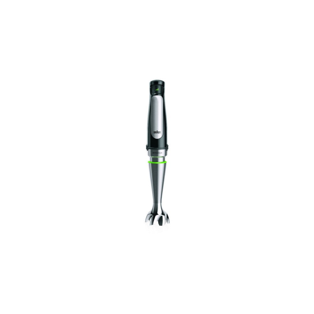 Produktbild för Braun Multiquick 7 MQ 7087X - handmixer - "high-end"-svart/borstat rostfritt stål