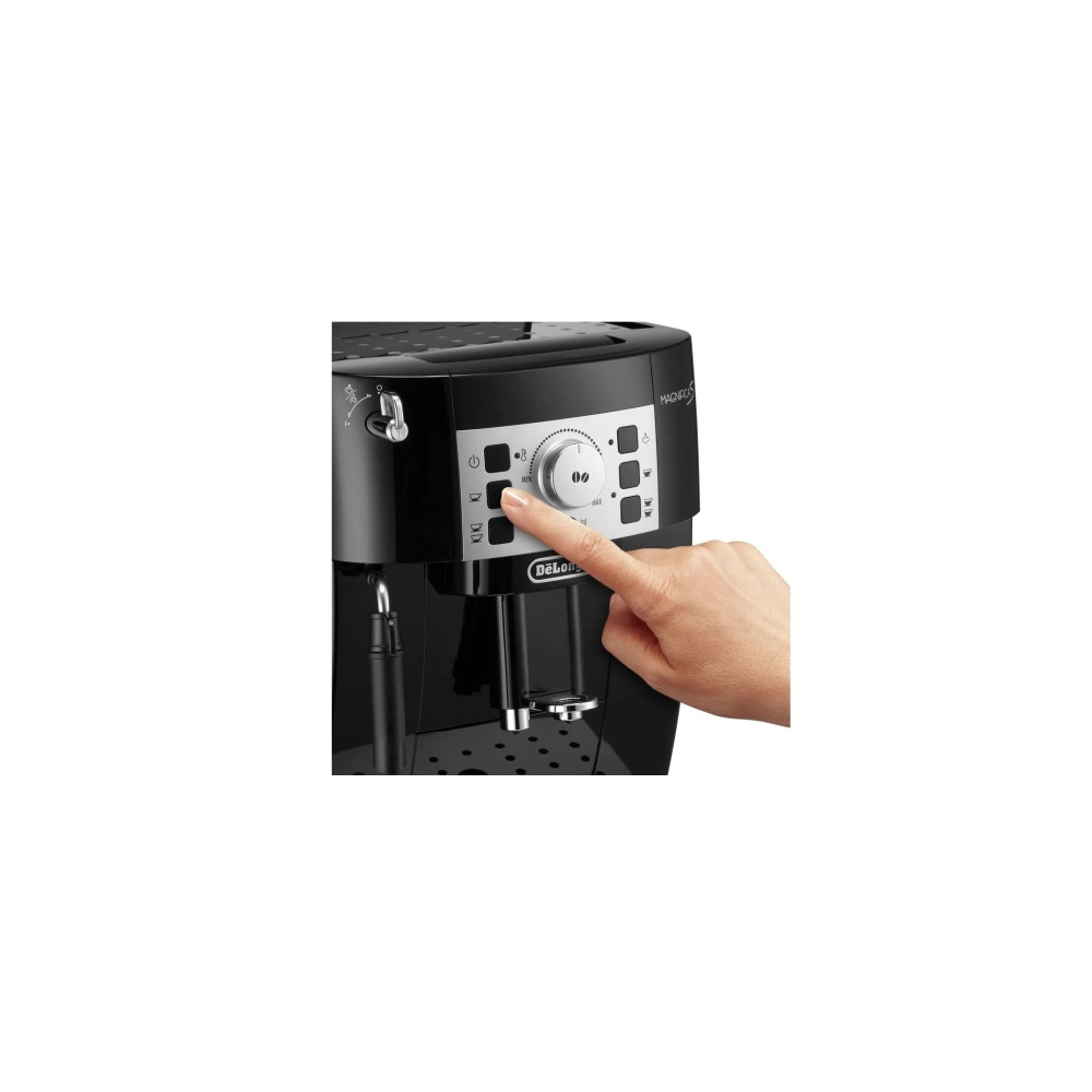 Produktbild för De'Longhi Magnifica S ECAM 22.110.B - automatisk kaffekokare med mjölkskummare - 15 bar - svart