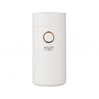 Produktbild för Adler AD 4446 - kaffekvarn - vit/guld