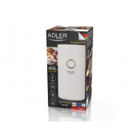 Produktbild för Adler AD 4446 - kaffekvarn - vit/guld
