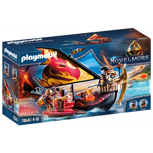 Playmobil Playmobil Novelmore 70641 Burnham Raiders Fire Ship