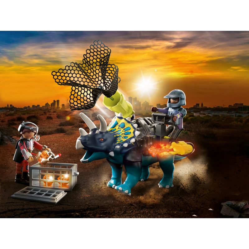 Produktbild för Playmobil Triceratops: Battle for the Legendary Stones