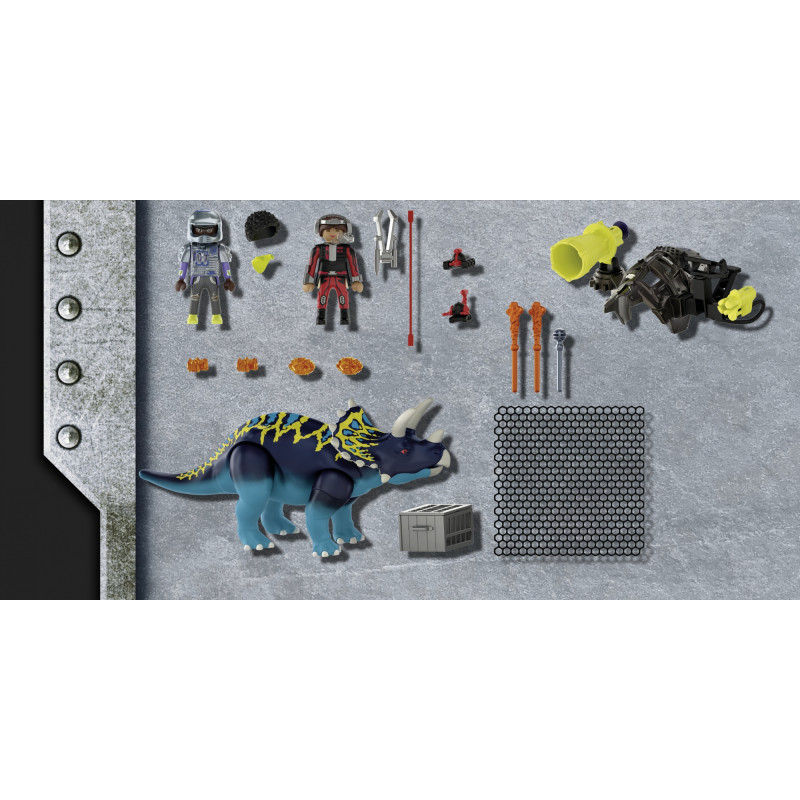 Produktbild för Playmobil Triceratops: Battle for the Legendary Stones