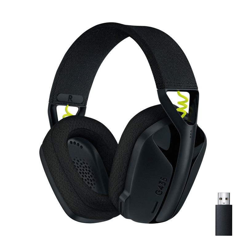 Produktbild för Logitech G G435 Headset Trådlös Huvudband Spela Bluetooth Svart