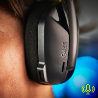 Miniatyr av produktbild för Logitech G G435 Headset Trådlös Huvudband Spela Bluetooth Svart