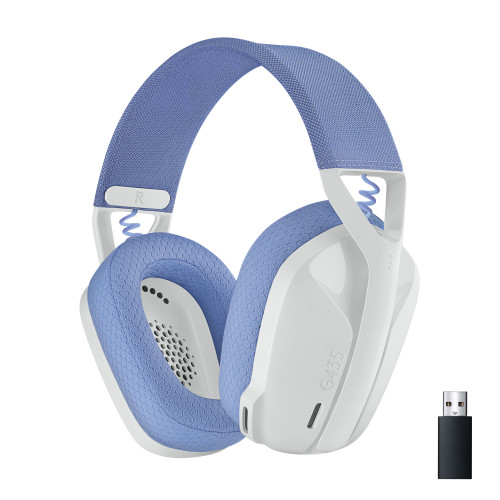 Logitech Logitech G G435 Headset Trådlös Huvudband Spela Bluetooth Vit