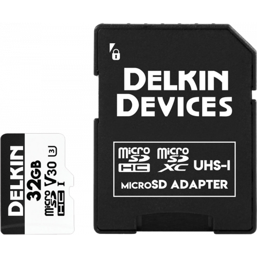 DELKIN Delkin microSD Advantage 660X UHS-I (U3/V30) 32GB