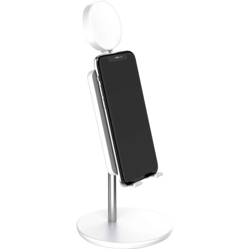 Produktbild för Digipower Shine Phone holder with 3" ring light
