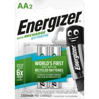 Produktbild för Energizer Recharge Extreme Eco AA 2300mAh 2 pack