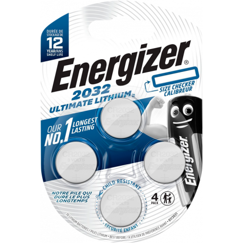 ENERGIZER Energizer Ultimate Lithium CR2032 4 pack