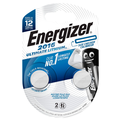 ENERGIZER Energizer Ultimate Lithium CR2016 2 pack