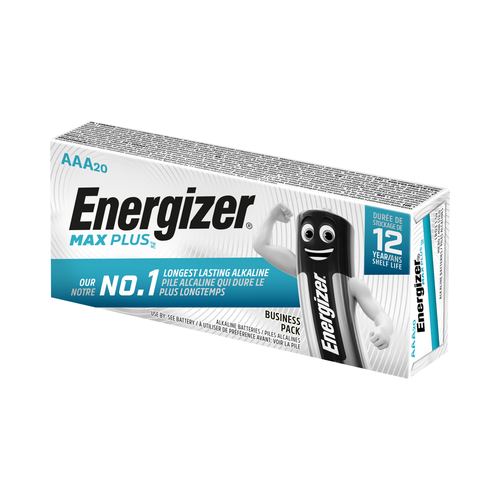 Produktbild för Energizer Max Plus AAA DP20