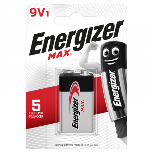 ENERGIZER Energizer Max 9v 1 Pack