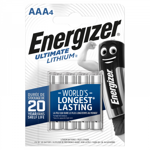 ENERGIZER Energizer Ultimate Lithium AAA 4 pack