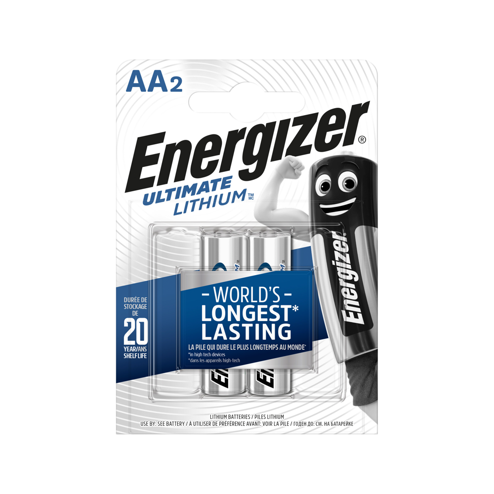Produktbild för Energizer Ultimate Lithium AA 2 pack