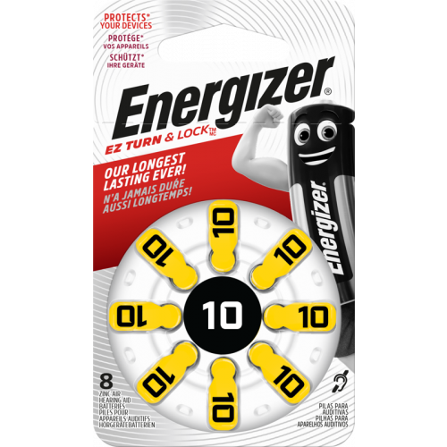 ENERGIZER Energizer Hearing Aid 10 -8 pack