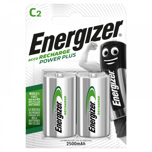 ENERGIZER Energizer Rech C 2500mAh 2 pack