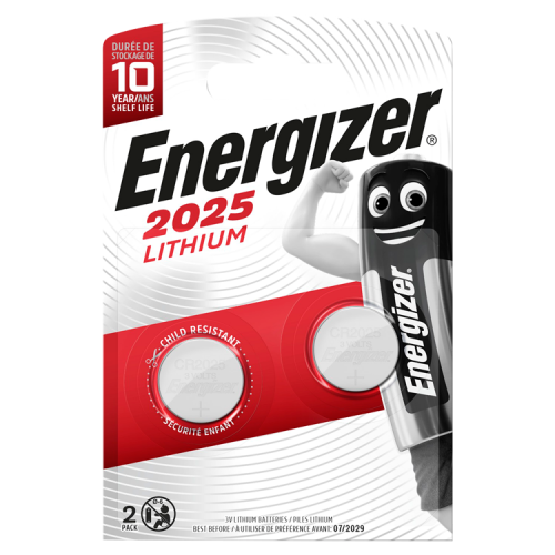 ENERGIZER Energizer Lithium Miniature CR2025 2 pack