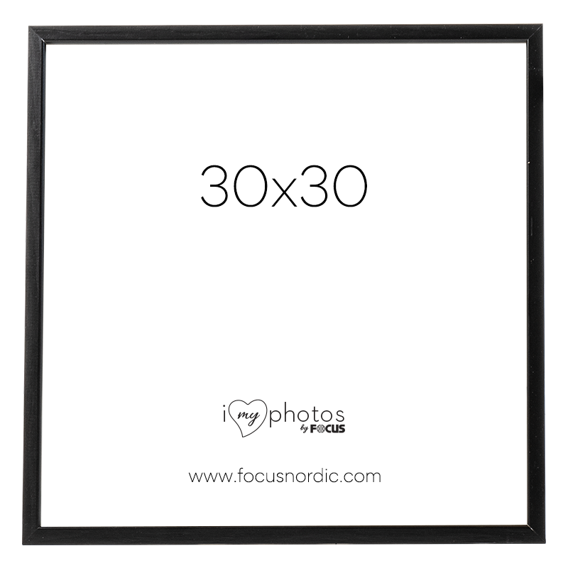 Produktbild för Focus Rock Black 30x30