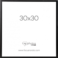 Miniatyr av produktbild för Focus Soul Black 30x30