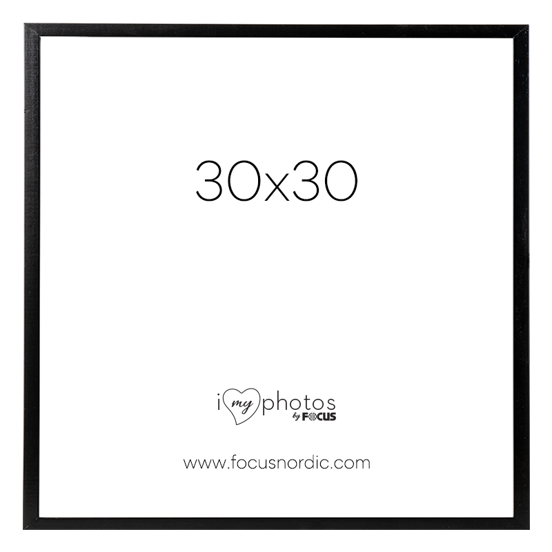 Produktbild för Focus Soul Black 30x30