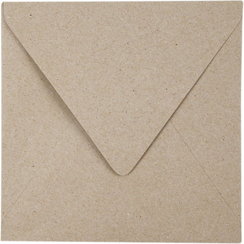 FOCUS Envelope 160x160 Brown 120g 50Pcs