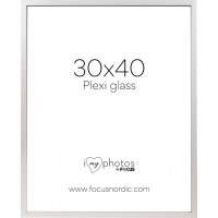 Produktbild för Focus Soul White 30x40 plexi