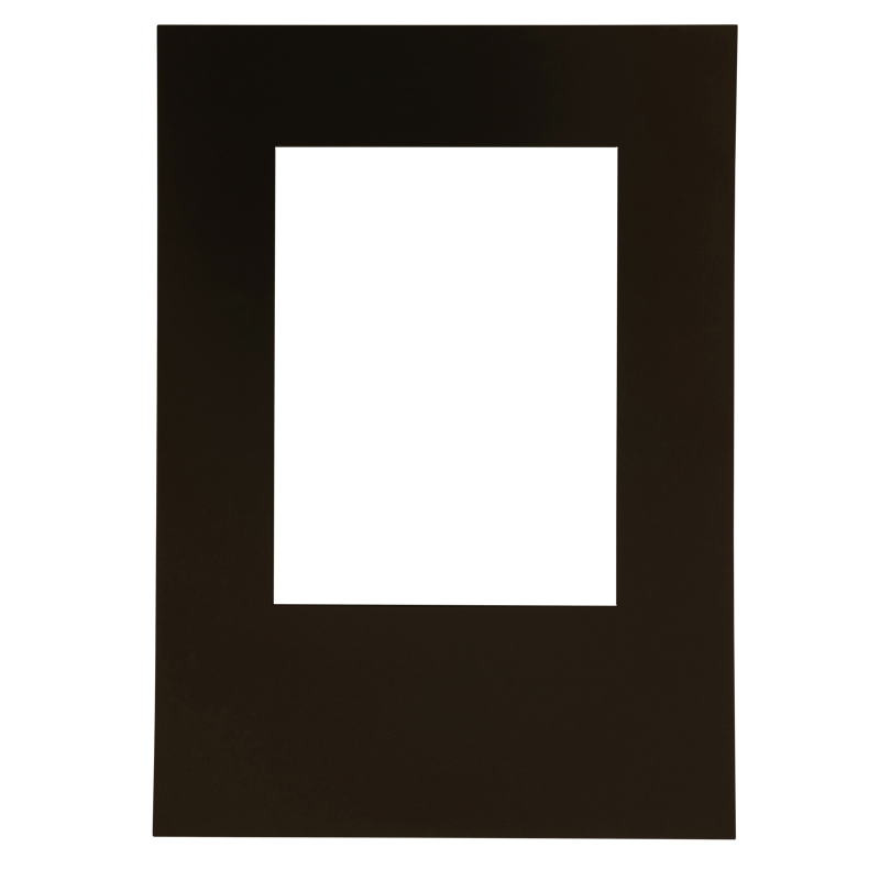 Produktbild för Focus Passepartout 50x70 / 30x40 Black w. black core