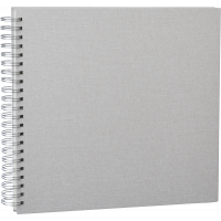 Produktbild för Focus Base Line Canvas Wire-O 30x30 Beige w. white sheets