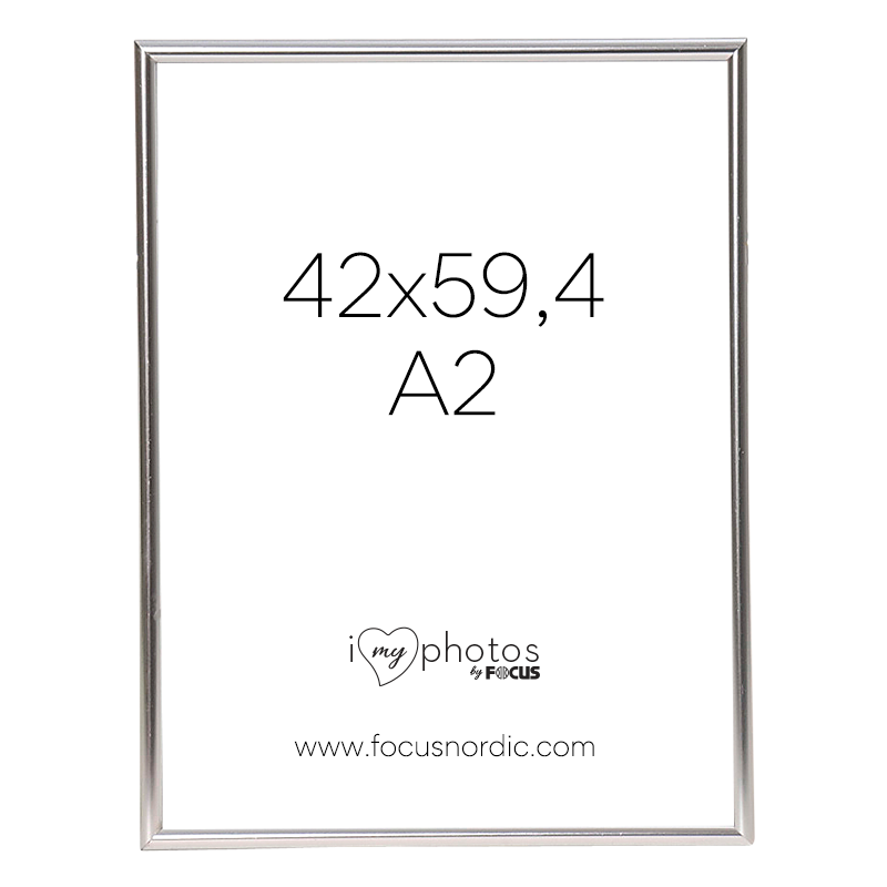 Produktbild för Focus Can-Can Shiny Silver 42x59,4 (A2)