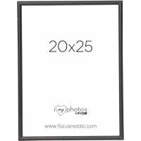 Produktbild för Focus Can-Can Aluminium Black 20x25