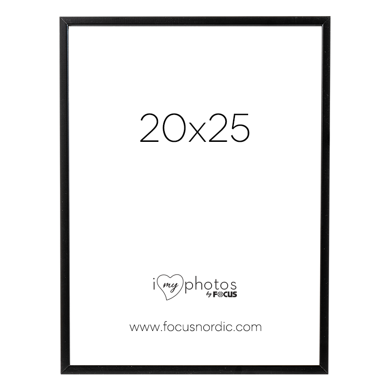 Produktbild för Focus Rock Black 20x25