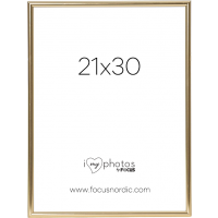 Produktbild för Focus Can-Can Shiny Gold 21x30
