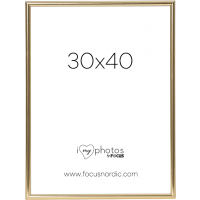 Produktbild för Focus Can-Can Shiny Gold 30x40