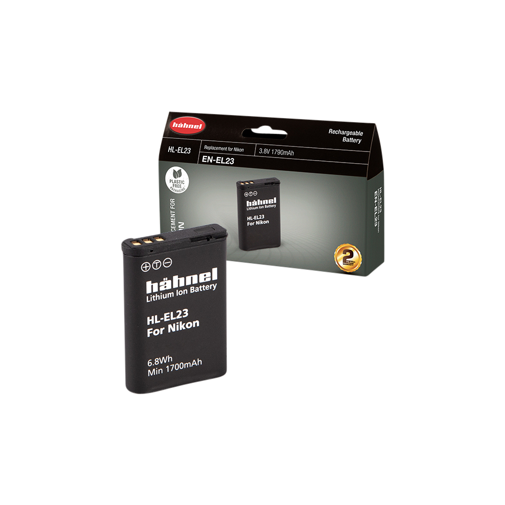 Produktbild för Hähnel Battery Nikon HL-EL23 / EN-EL23
