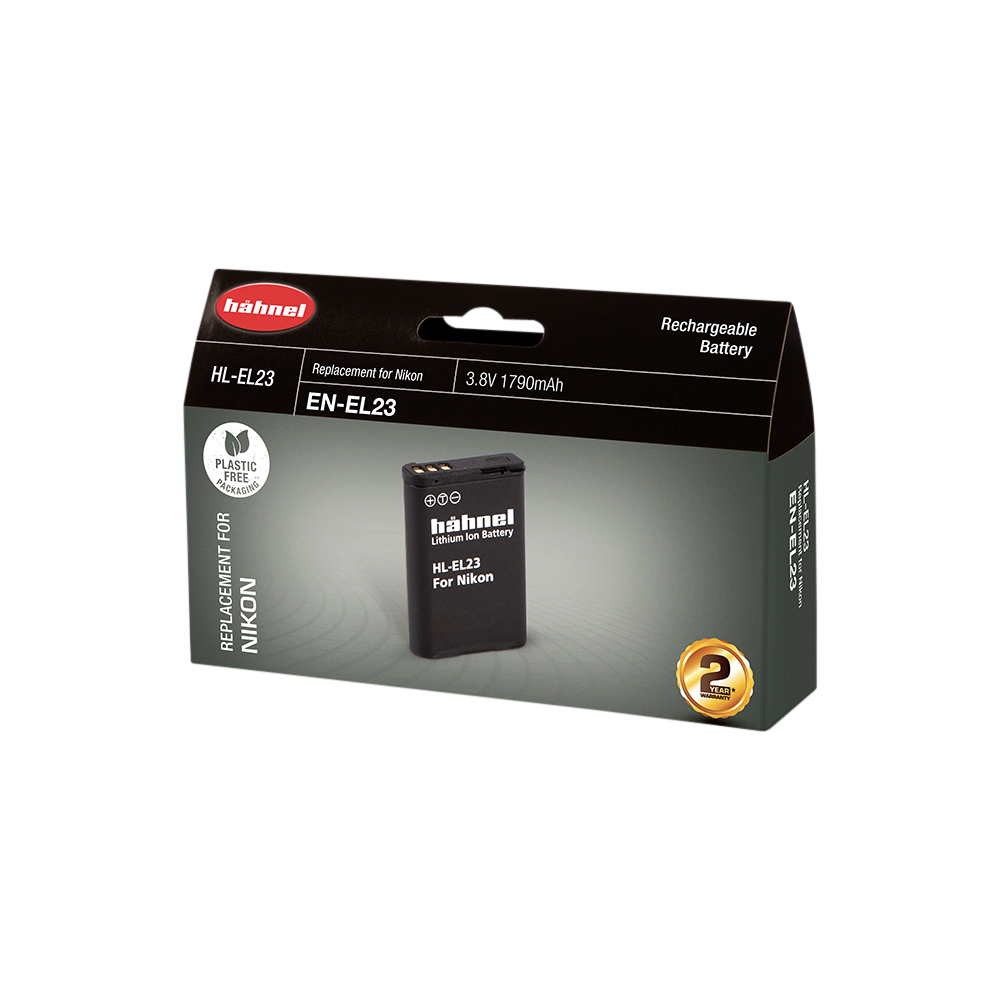 Produktbild för Hähnel Battery Nikon HL-EL23 / EN-EL23