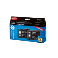 Produktbild för Hähnel Battery Panasonic HL-PLF19 / DMW-BLF19 Twin Pack