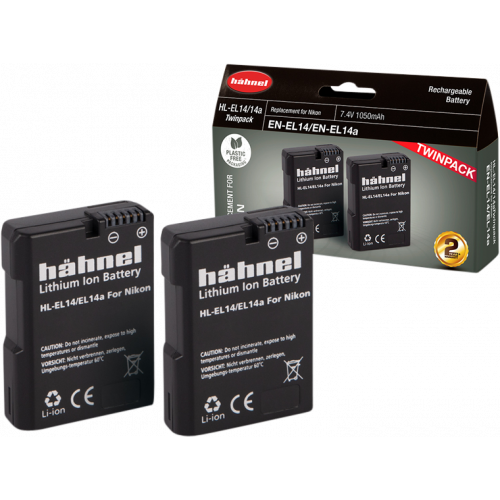 HÄHNEL Hähnel Battery Nikon HL-EL14/14A / EN-EL14/14A Twin Pack