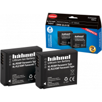 Produktbild för Hähnel Battery Panasonic HL-PLG10HP / DMW-BLG10E Twin Pack